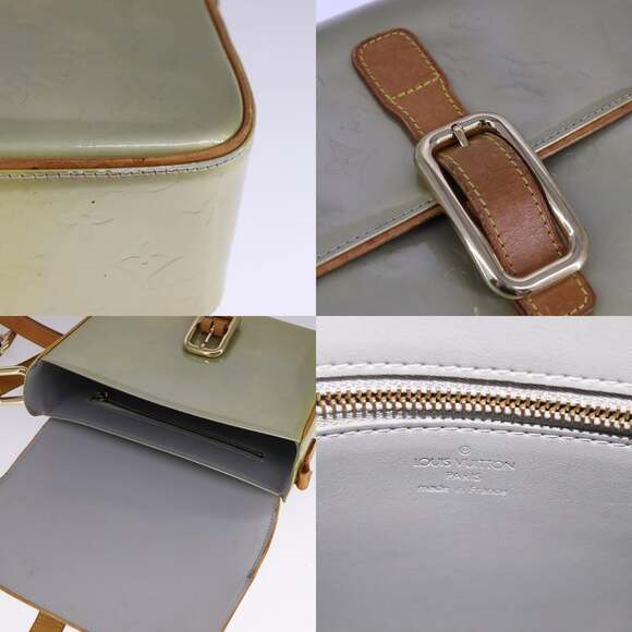 LOUIS VUITTON Monogram Vernis Christie GM Shoulder Bag Gris M91148 - Picture 11 of 13